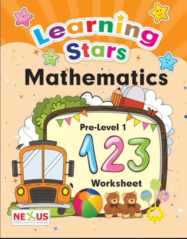 Learning Stars Mathematics Pre-Level 1 Worksheet – Tariq Books